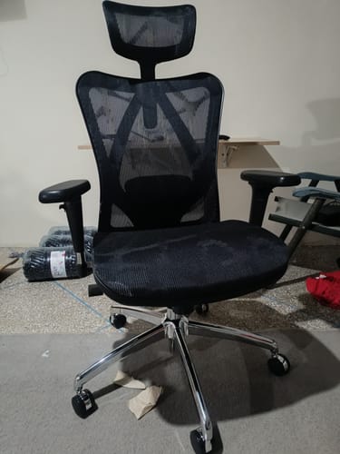 Customer photo review of Sihoo M57 Full Mesh Breathable Office Chair for Sedentary Lifestyle