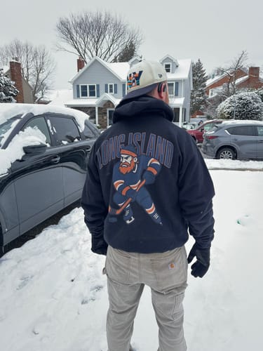 Customer photo review of Long Island Hockey v1 Basic Hoodie