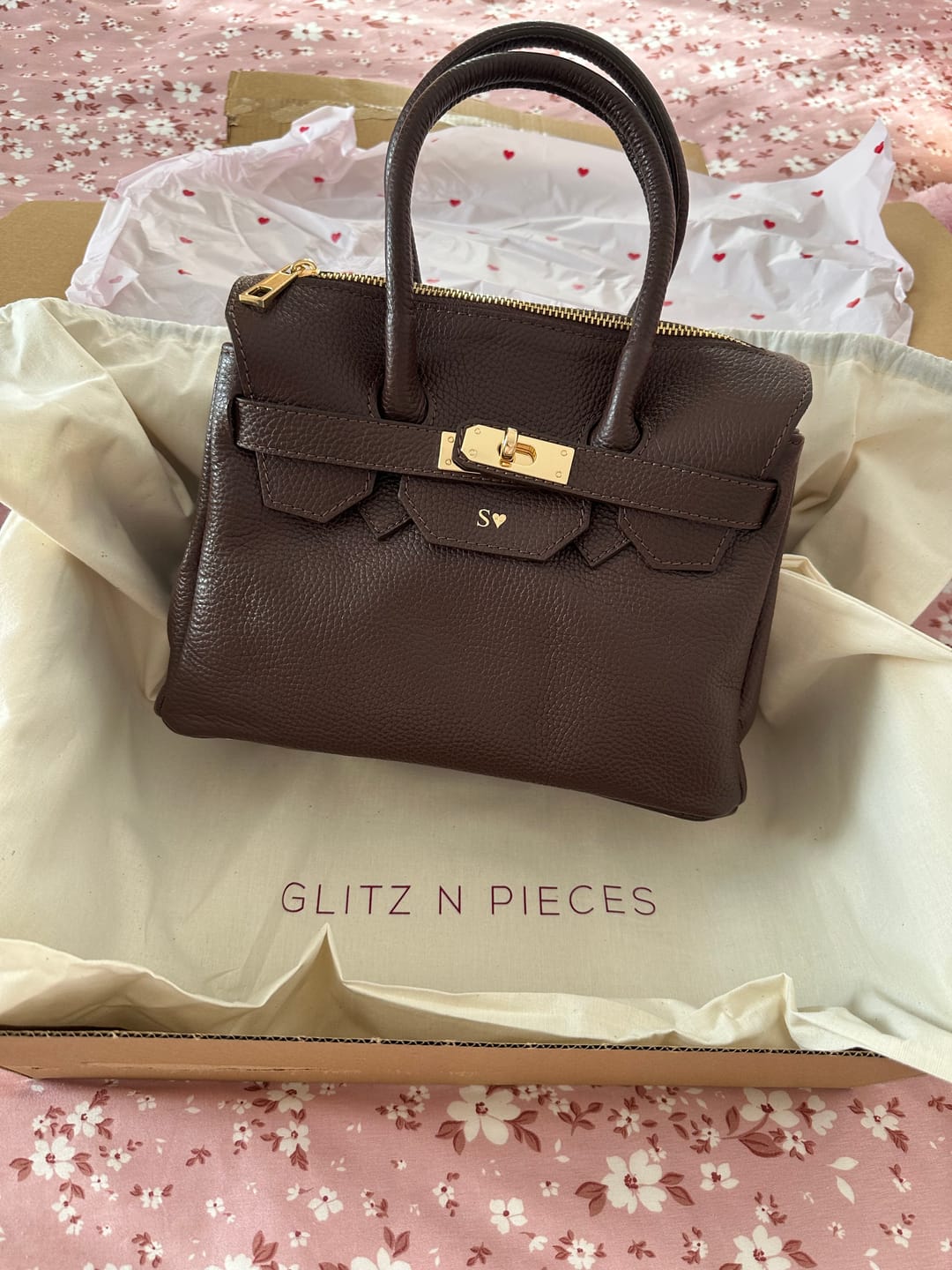 Customer photo review of The Charlotte Bag
