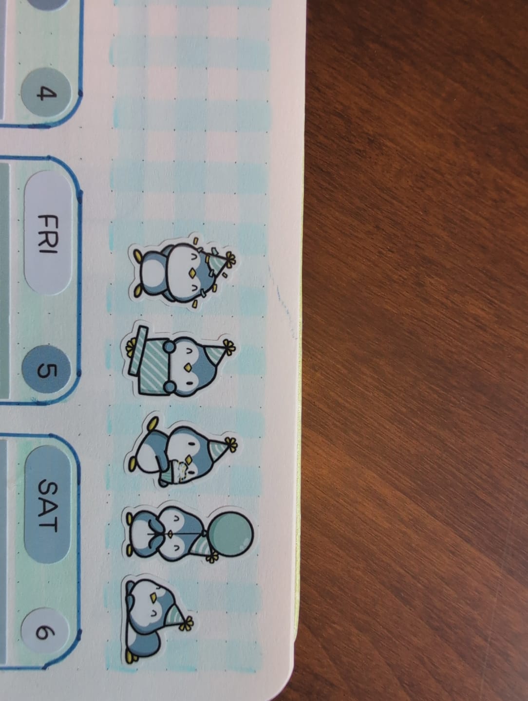 Customer photo review of Party Penguins Journal Pack