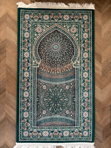 Customer photo review of Emerald Padded Prayer Mat