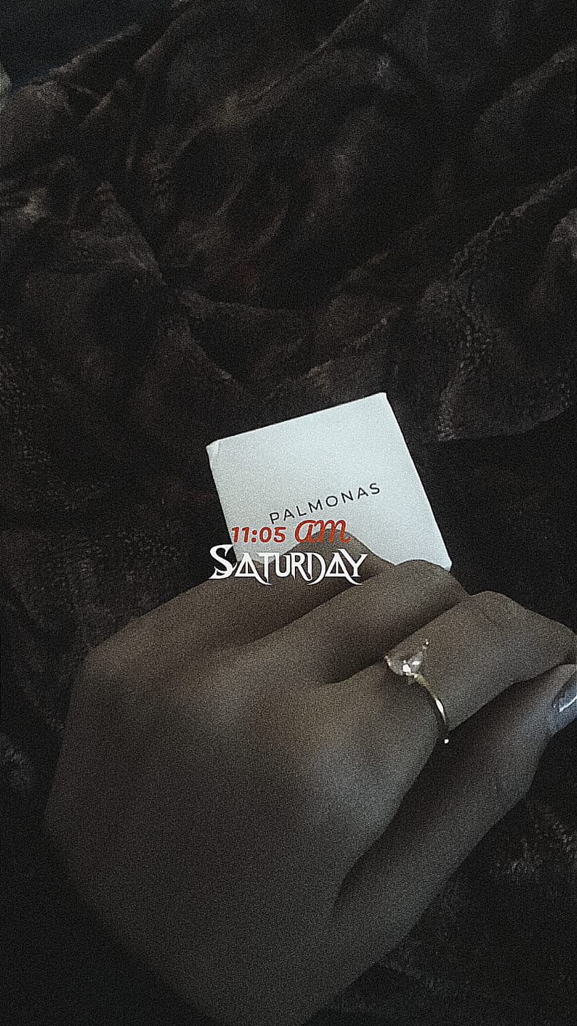 Customer photo review of Droplet Blush Ring