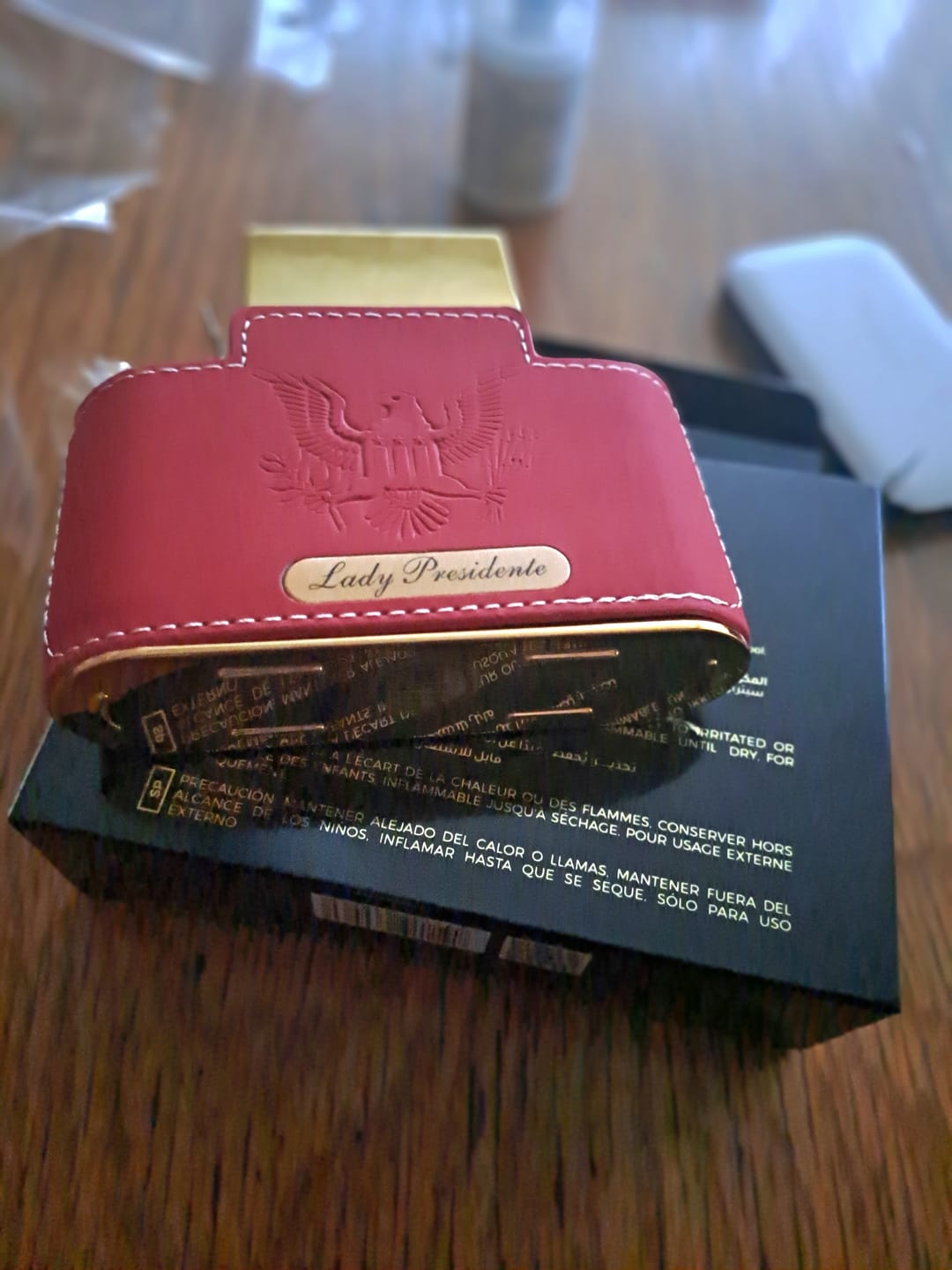 Customer photo review of Lady presidente Emper Perfumes 80ml
