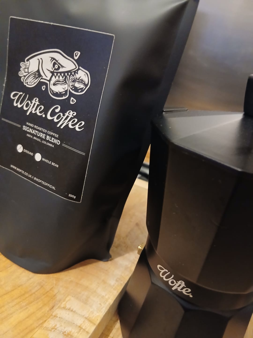 Customer photo review of Wofte Coffee Signature Blend 200g - Ground