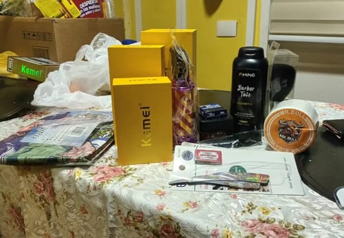 Customer photo review of Combo Todo en Uno - Inicia tu Barbería
