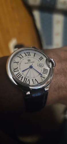 Customer photo review of HOUSTON SILVER 36MM