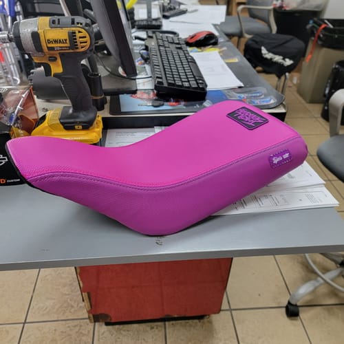 Customer photo review of Custom Seat Cover: 1995 Honda Z50