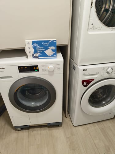 Customer photo review of דפי ניקוי כביסה