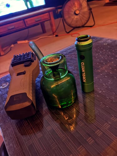 Customer photo review of Clean Torch Complete Set in Green