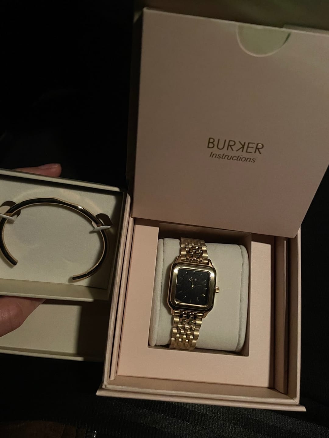 Customer photo review of Macy Gold Black