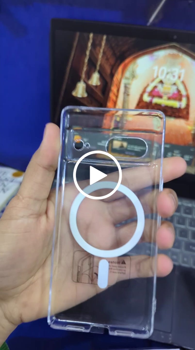Customer video review of Anti-Yellow Magsafe Clear Case Google Pixel