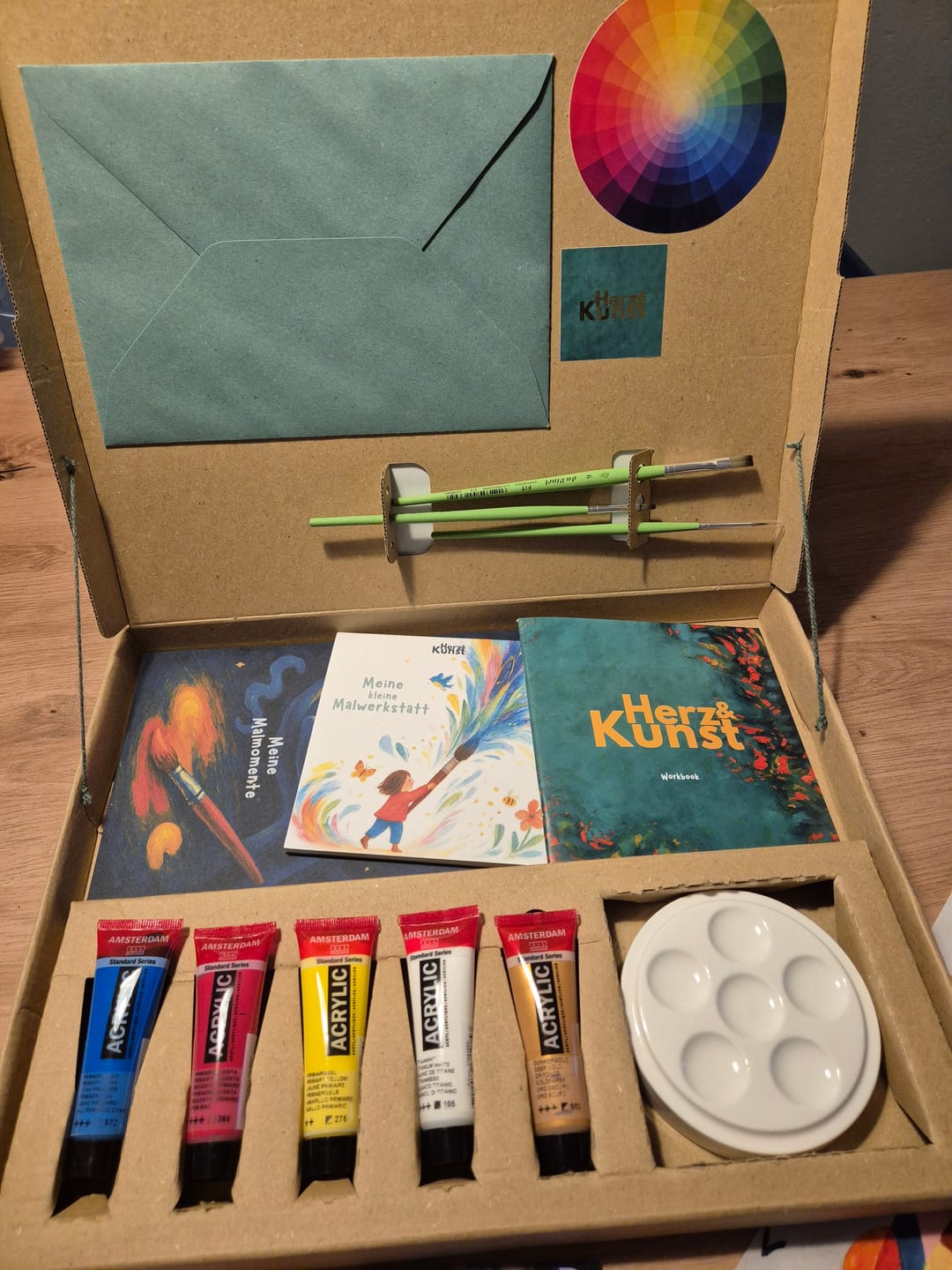 Customer photo review of Malkasten - Kreatives Set