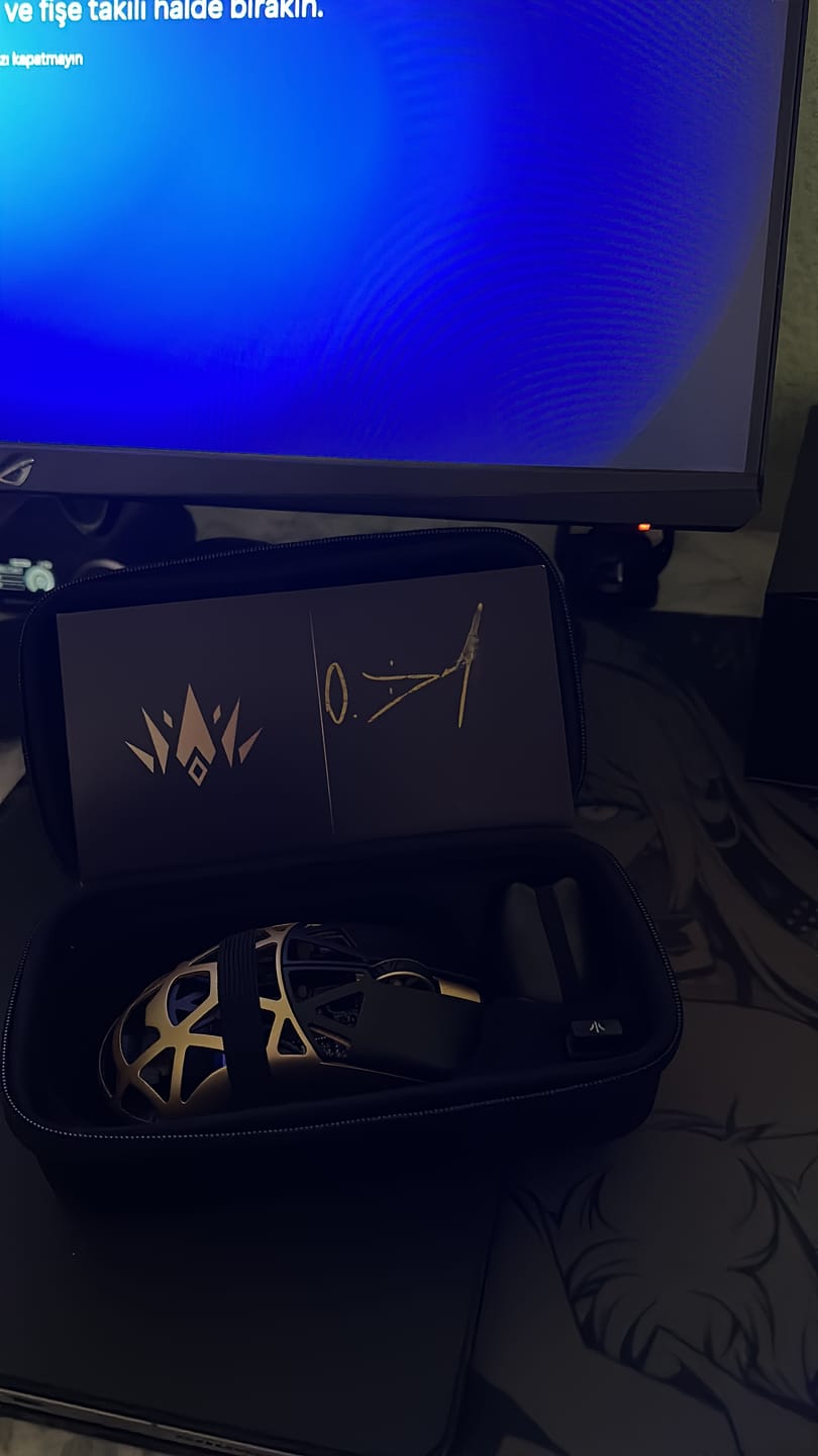 Customer photo review of WLMouse Beast X Pro [BBL Edition] Magnezyum Wireless Mouse