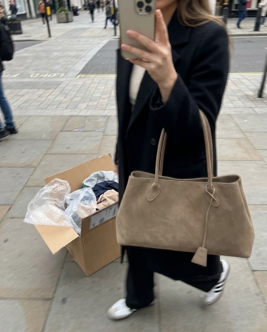 Customer photo review of RIVA |  Taupe Edition