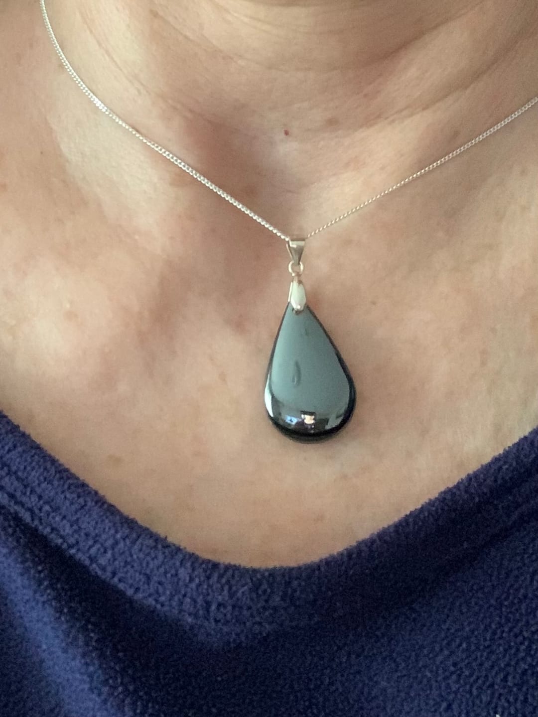Customer photo review of Pendentif hématite