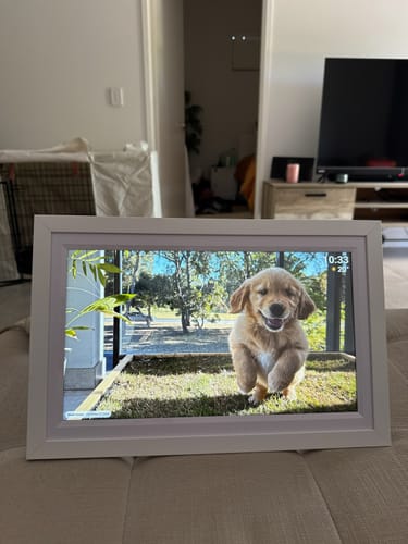 Customer photo review of Digital Photo Frame