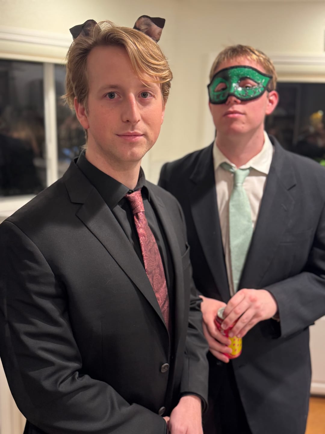 Customer photo review of Replay-able Masquerade Murder Mystery Dinner Party Game for Up to 20 Adults - Host Your Own Dinner Party Game Night - Masquerade Venetian Carnival Theme - Mardi Gras Fancy Dress Dinner Party V2