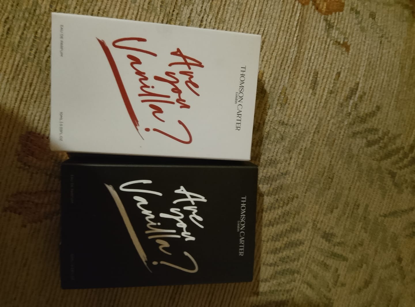 Customer photo review of Are You Vanilla? Day & Night Collection