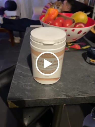 Customer video review of COLLAGÈNE MARIN NATICOL® / ACIDE HYALURONIQUE (EN POUDRE) - 300G