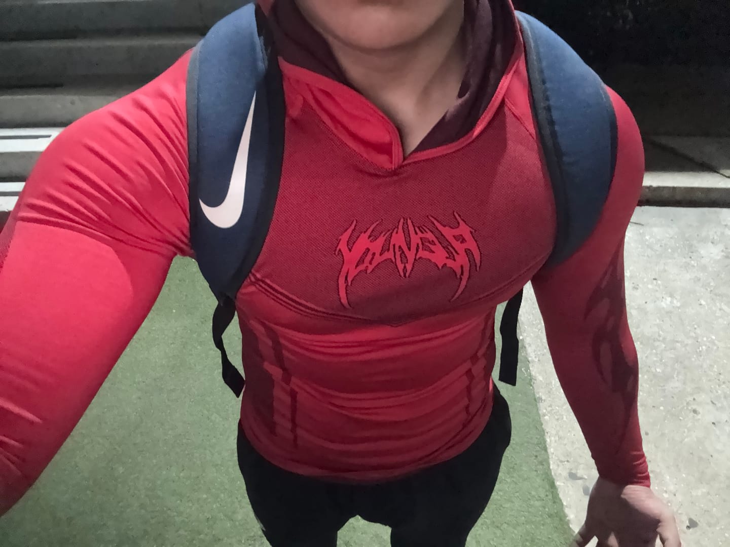 Customer photo review of 8062 - Warrior Compression Hoodies