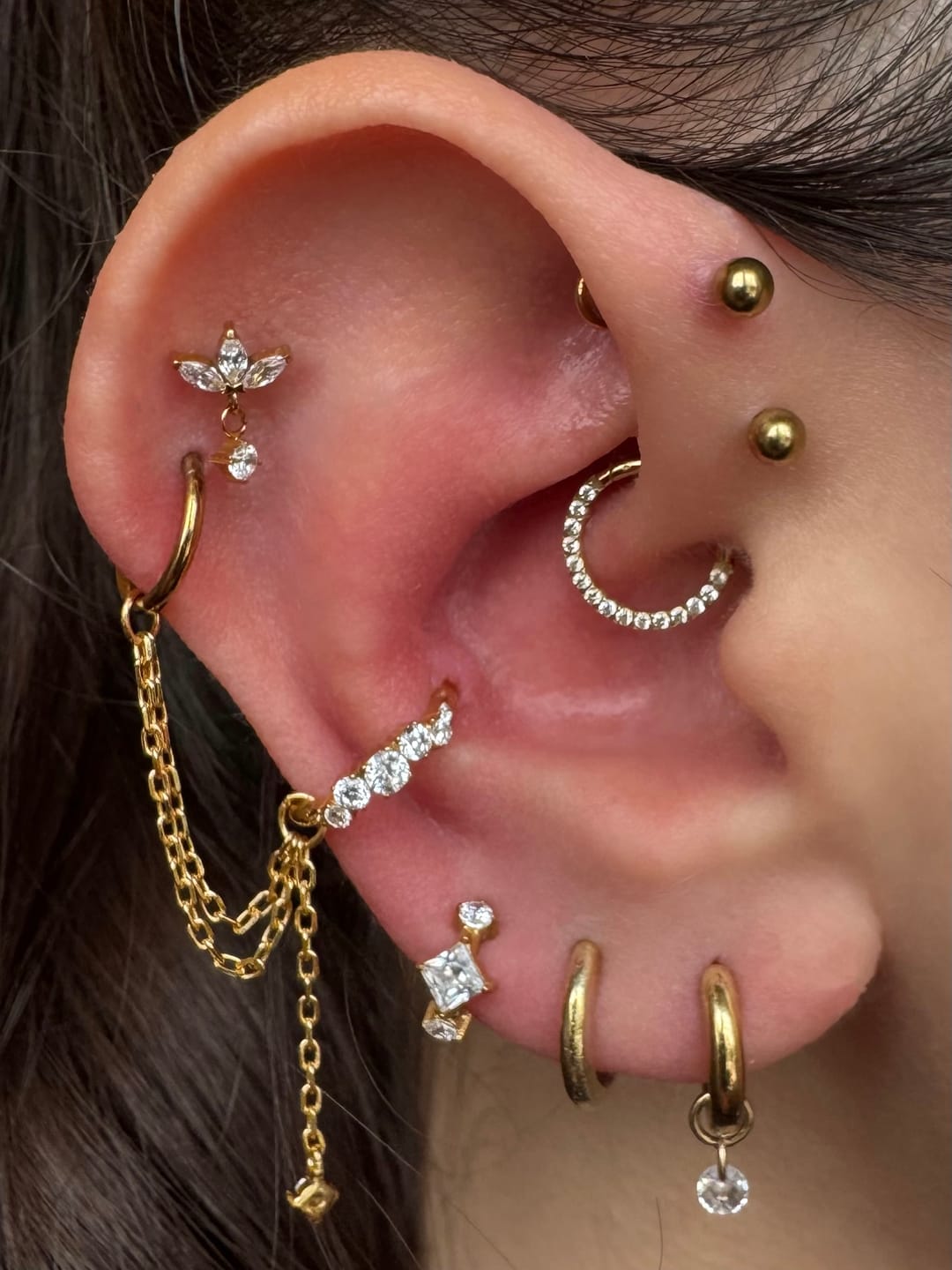 Customer photo review of ASTRA Cartilage Hoop (10mm)