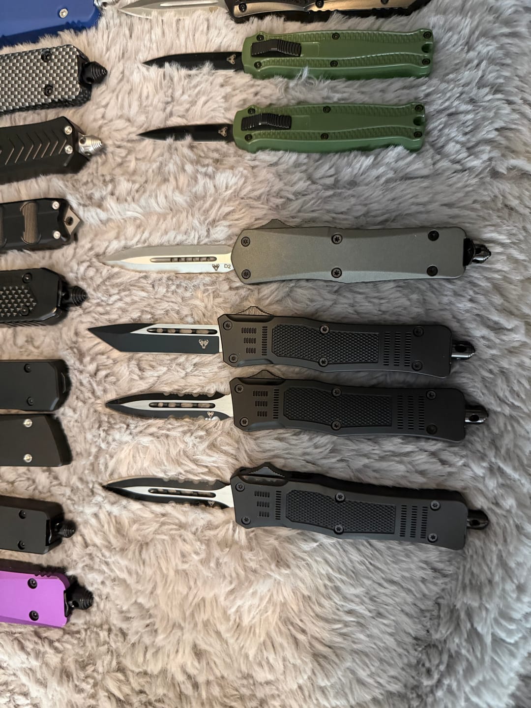 Customer photo review of Black Ghost OTF Knife (Multiple Blade Styles Available)