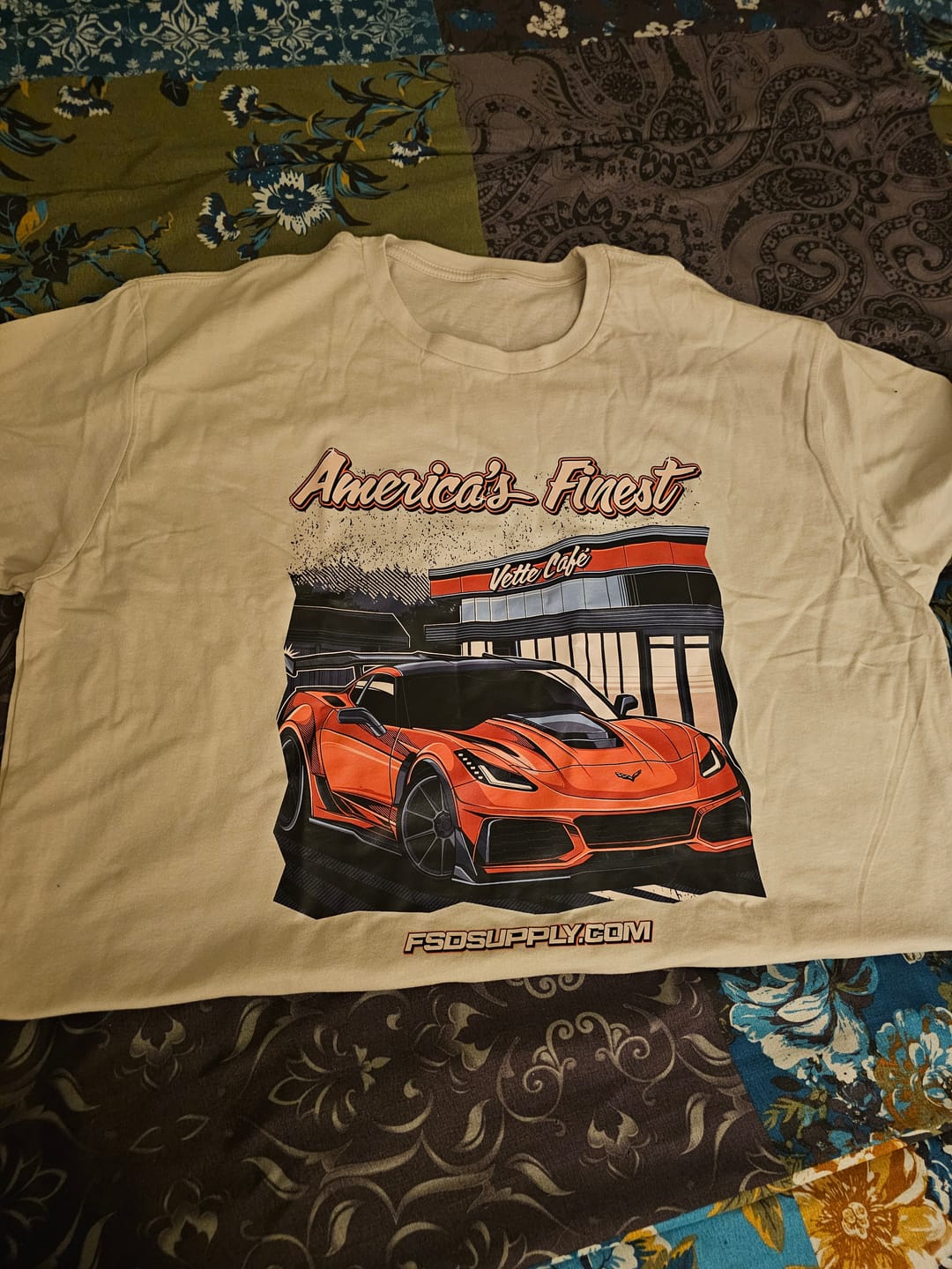 Customer photo review of Mystery Tee