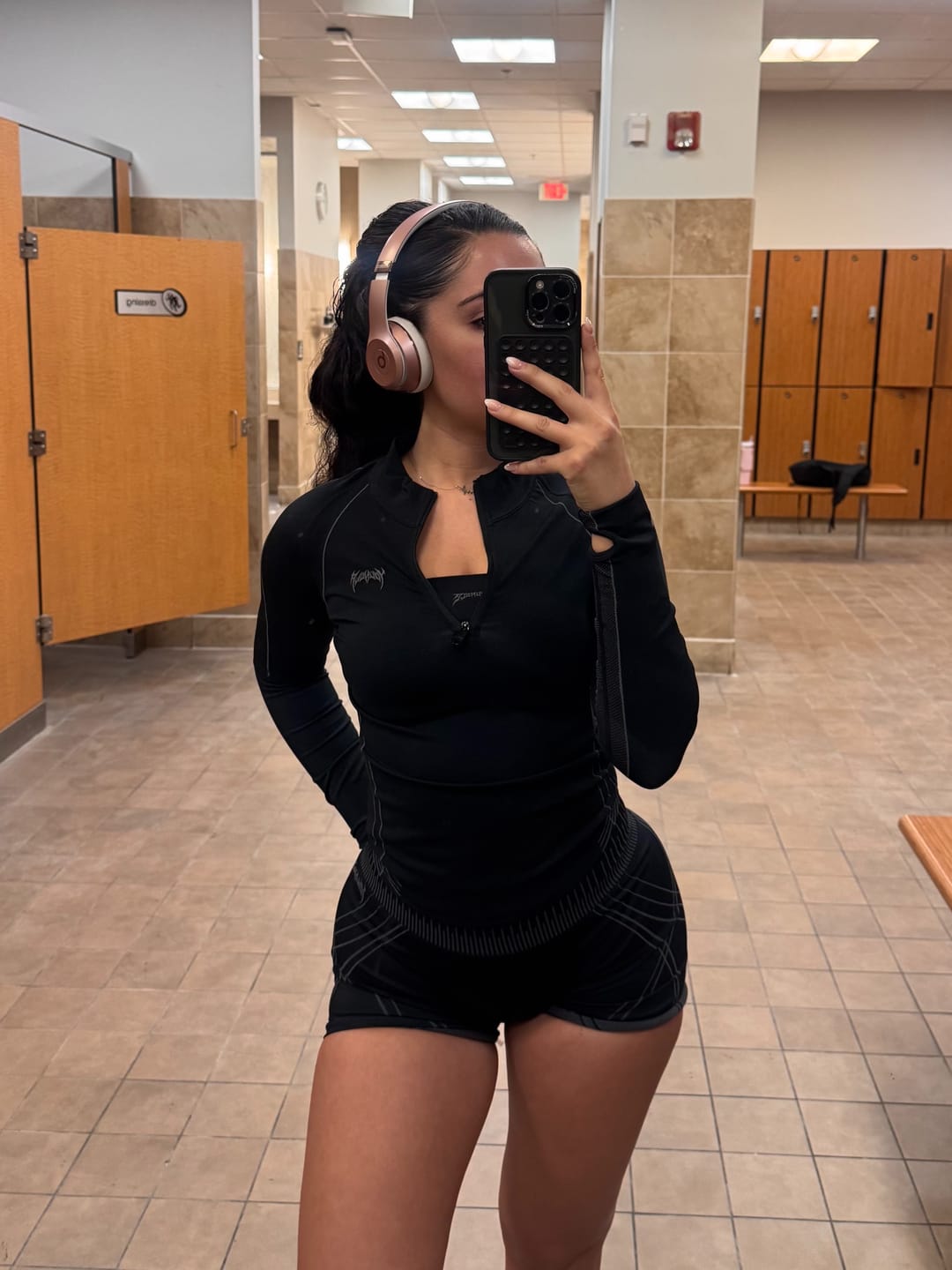 Customer photo review of W1143 Batman Seamless Shorts