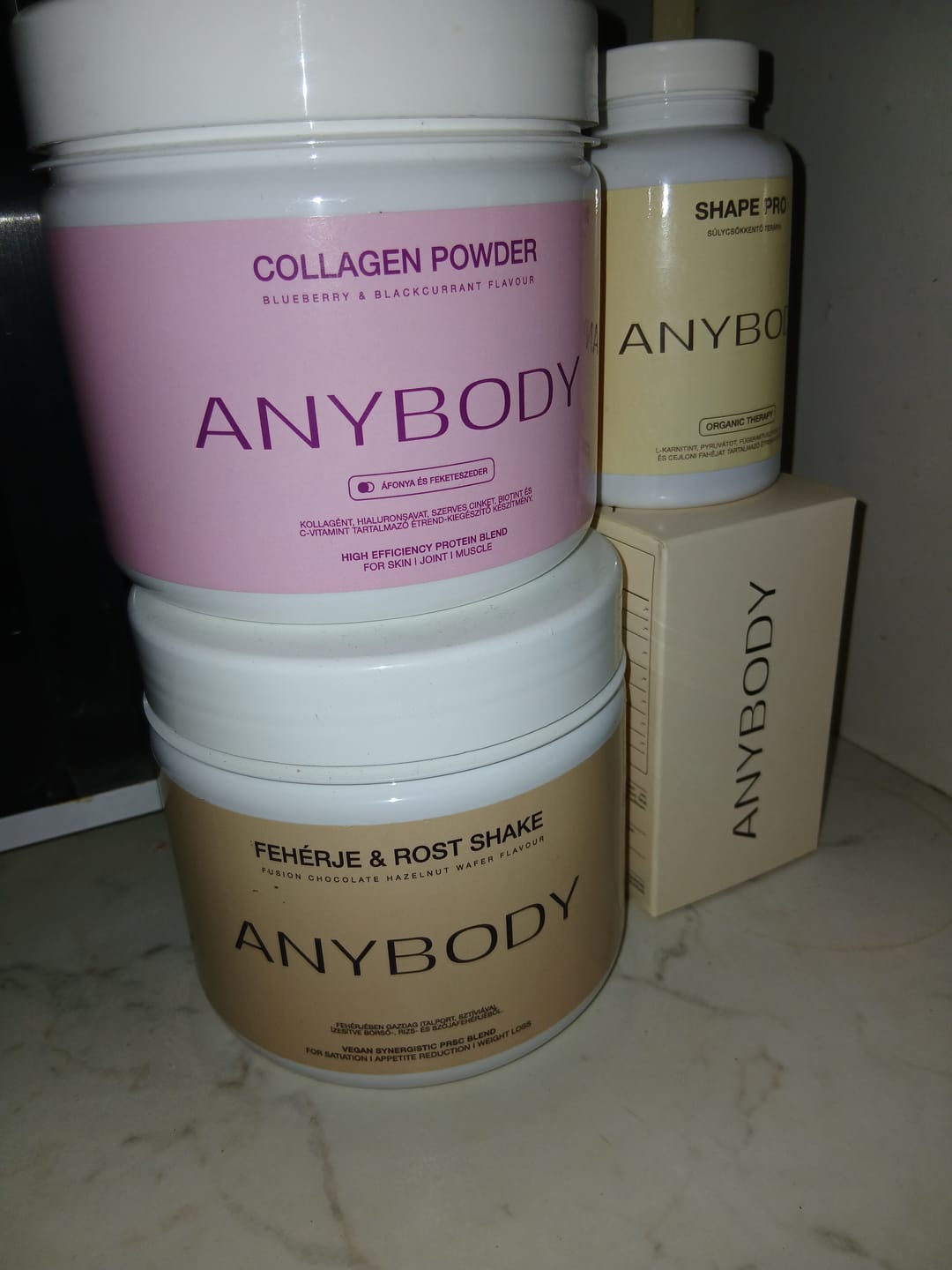 Customer photo review of Anybody Vegan Protein Powder 450g