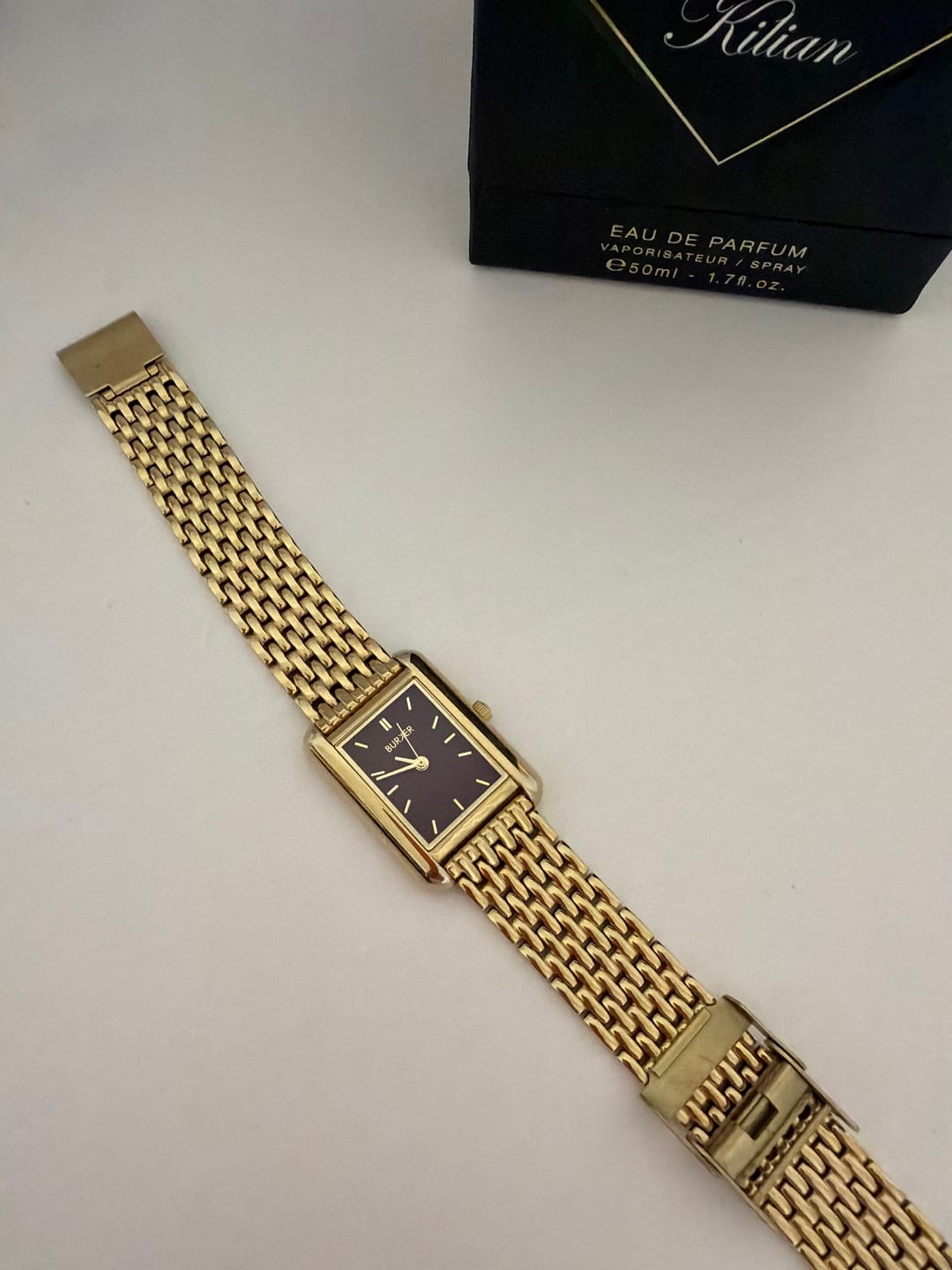 Customer photo review of Olivia Gold Burgundy