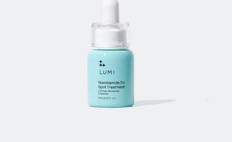 Customer photo review of Niacinamide Fix Spot Treatment