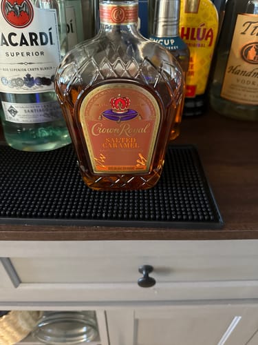 Customer photo review of Crown Royal Salted Caramel Flavored Canadian Whiskey (Limited Edition)