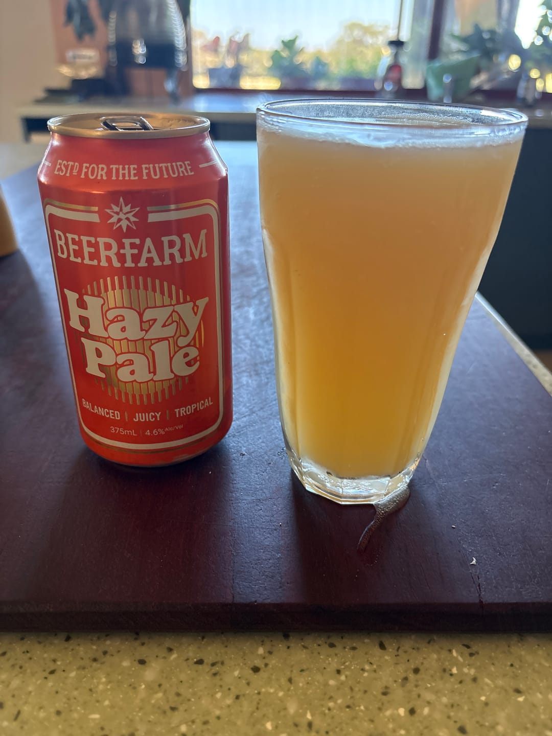 Customer photo review of Beerfarm Hazy Pale