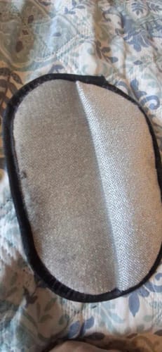 Customer photo review of Pet Hair Removal Glove