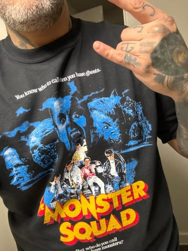 Customer photo review of The Monster Squad: Classic T-Shirt (Comfort Colors)