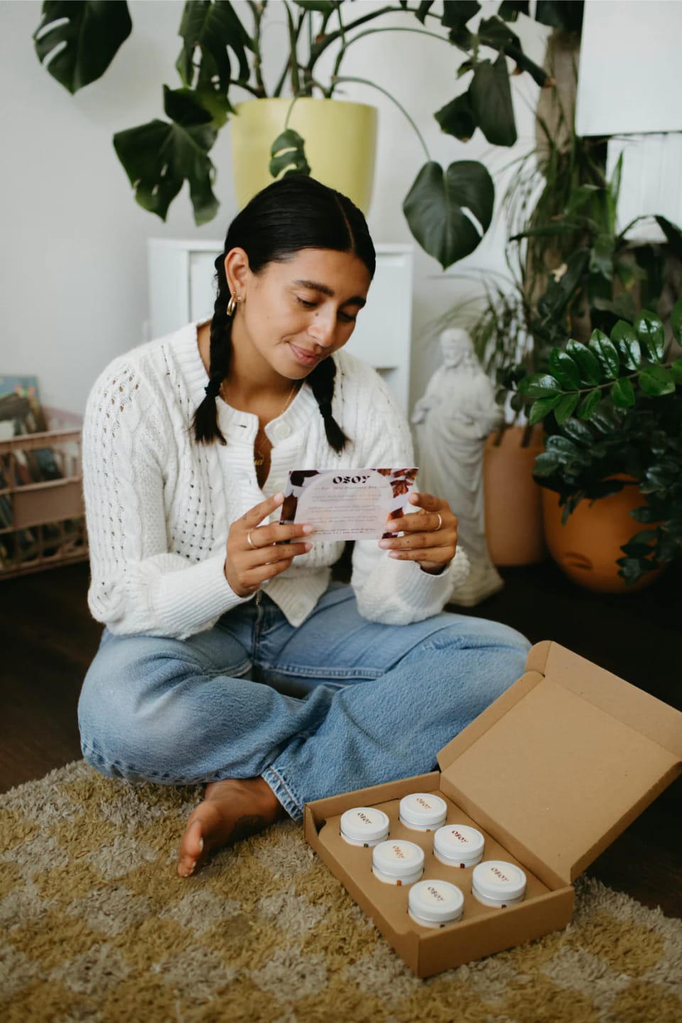 Customer photo review of 2 oz Candle Tin 6-Pack Shipping Box™