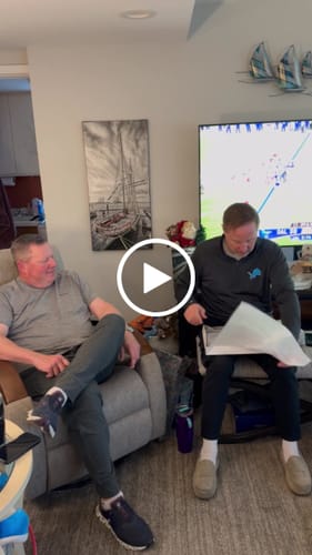 Customer video review of Custom Digital Boat Artwork