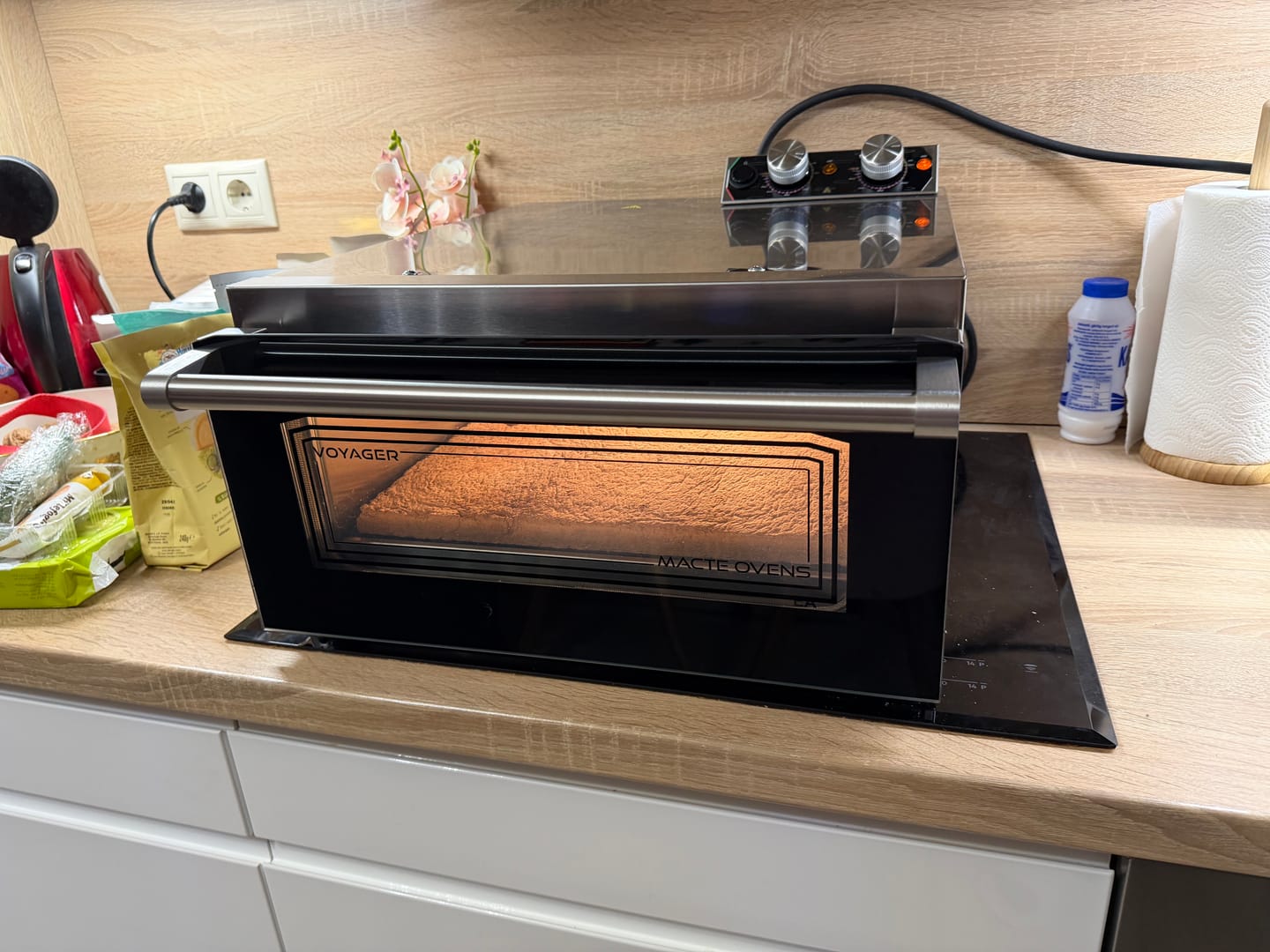 Customer photo review of Macte Ovens Voyager TWIN | Forno elettrico per pizza e pane