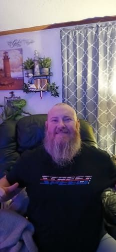 Customer photo review of Mystery Shirt