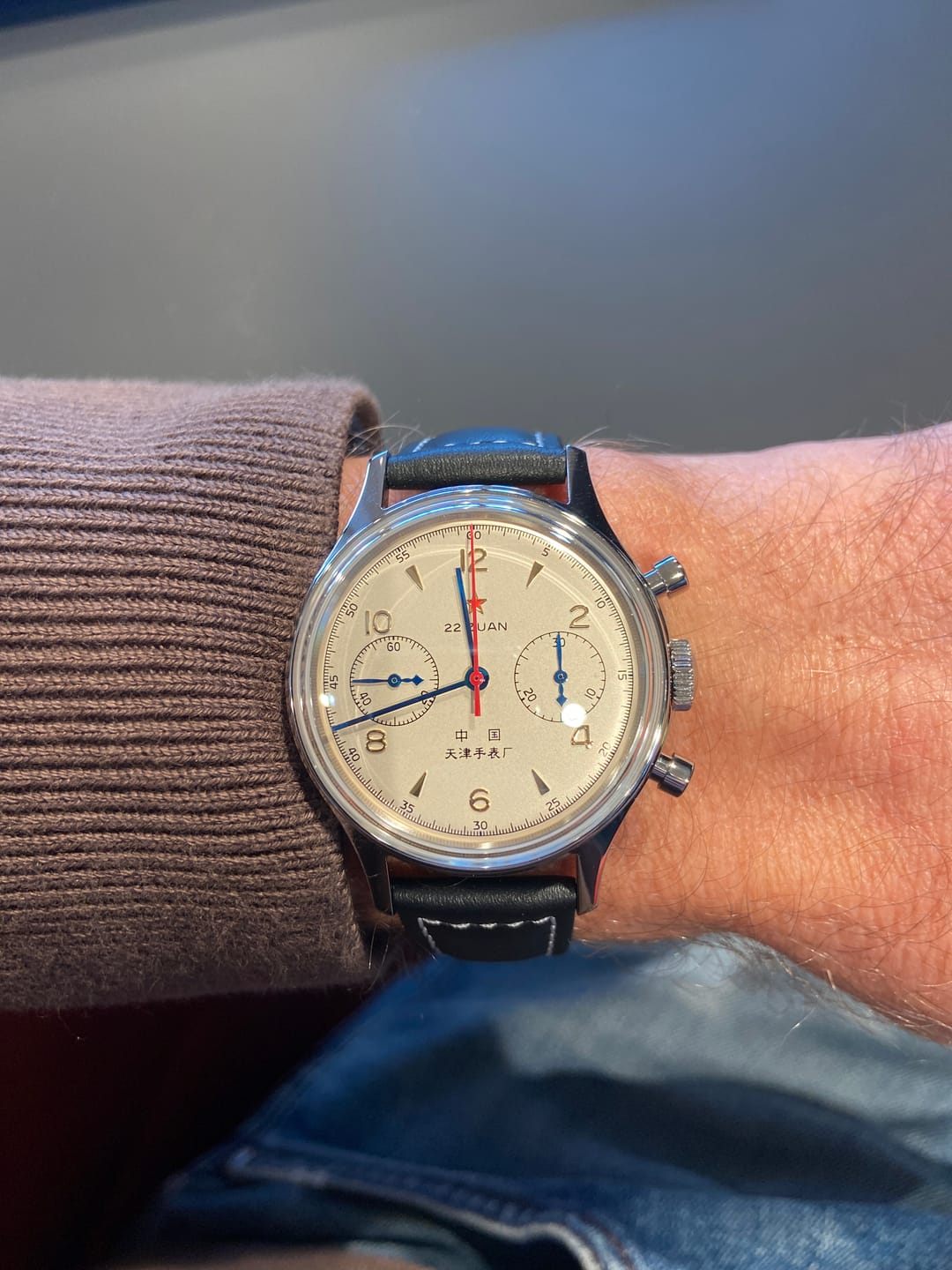 Customer photo review of 1963 Series | 70th Anniversary Reissue | Chronograph |37.3mm