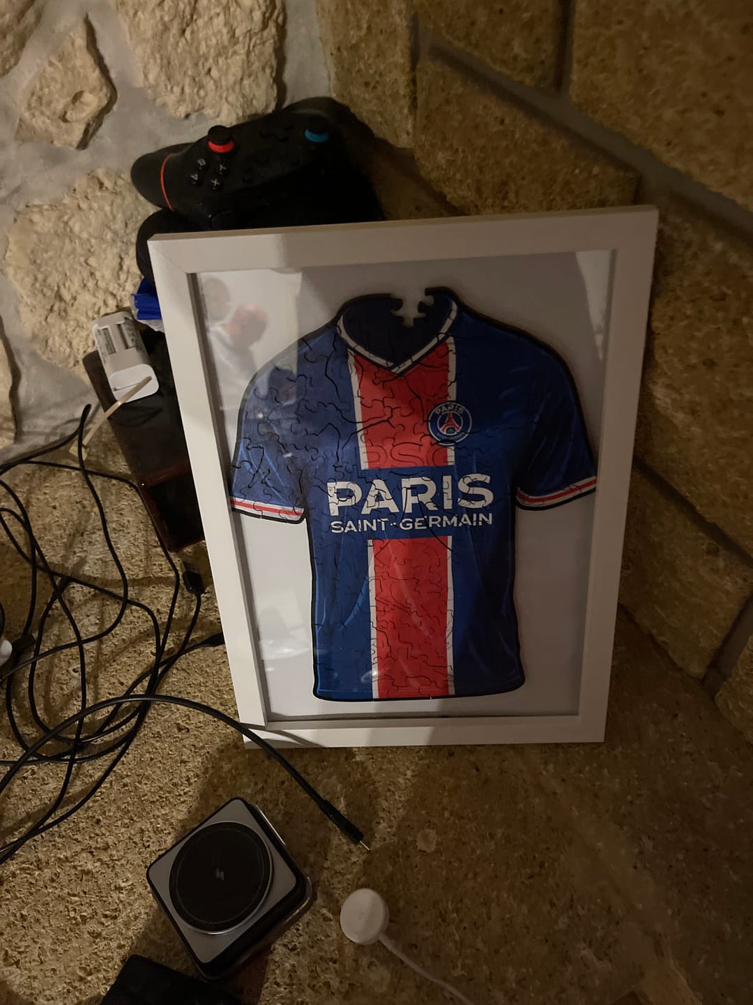 Customer photo review of Maillot Paris Saint-Germain® - Puzzle en Bois
