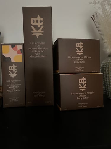 Customer photo review of Huile corporelle hydratante