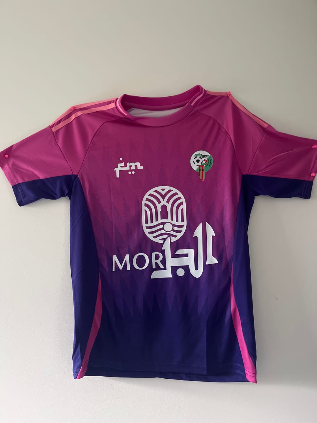 Customer photo review of MAILLOT MAROC x ALGÉRIE ROSE