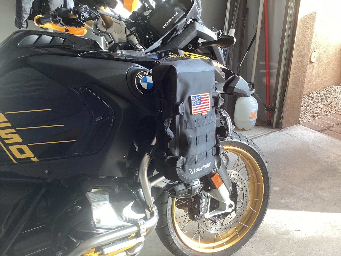 Customer photo review of Lone Rider World Flags