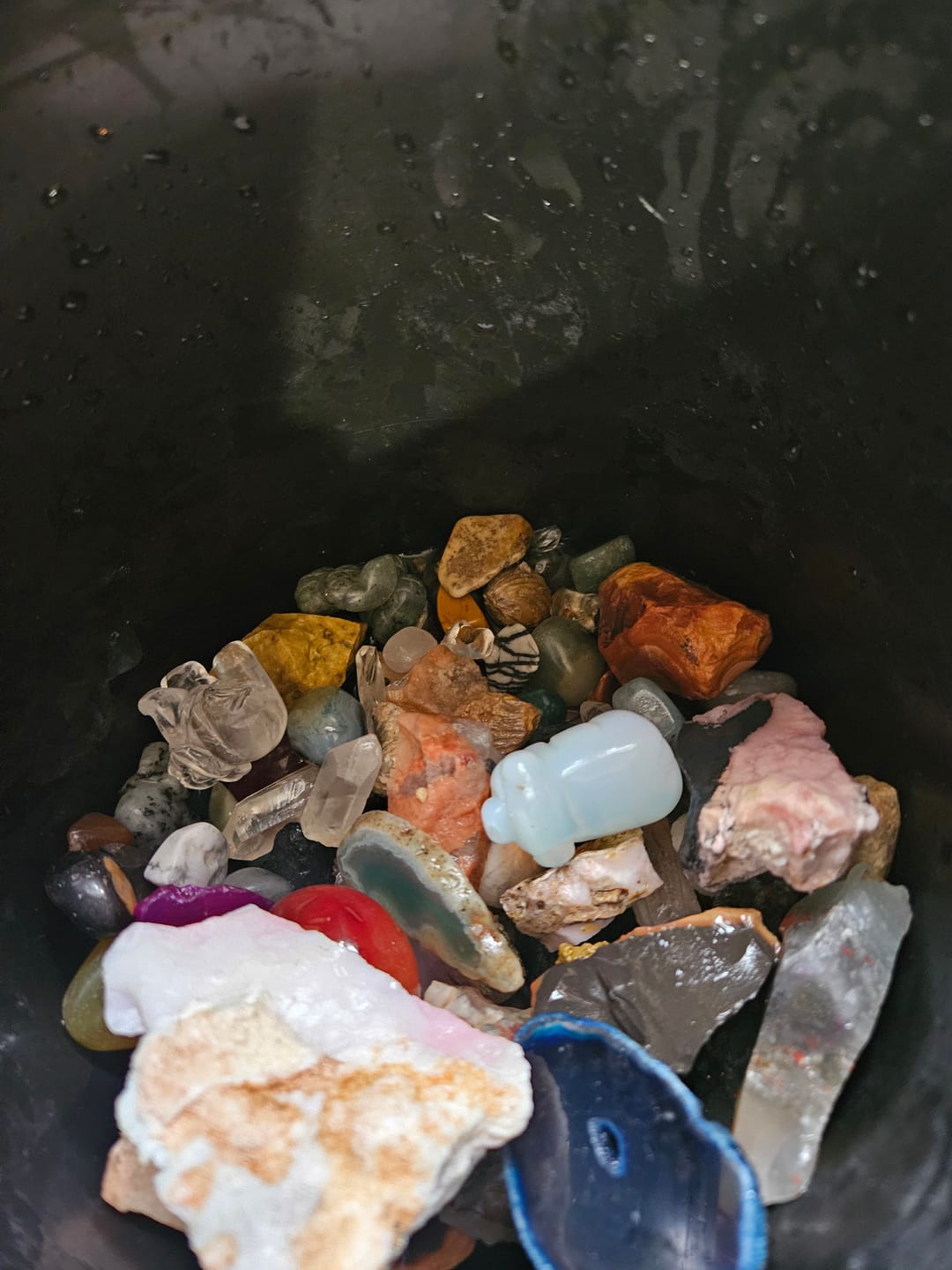 Customer photo review of Scoop of Tumbled Stones