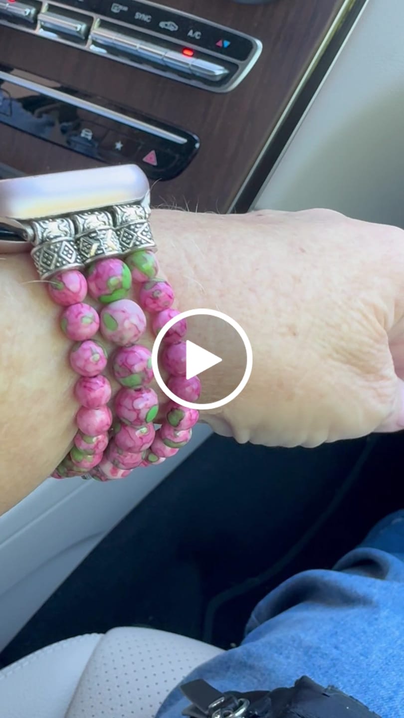 Customer video review of Eternal Love Stretch Apple Watch Band