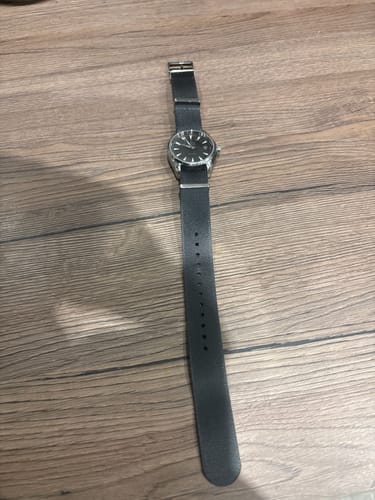 Customer photo review of Admiralty Grey Nylon Watch Strap