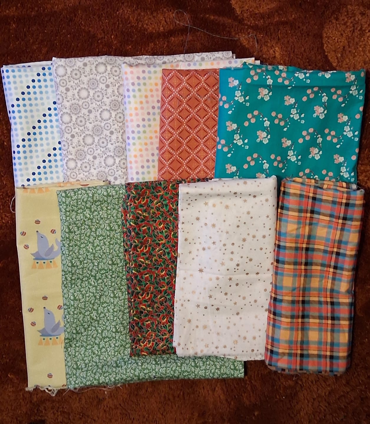 Customer photo review of Cotton Mystery Remnant Bundle