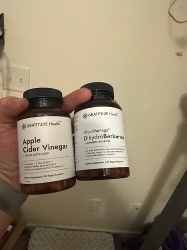 Customer photo review of Apple Cider Vinegar +750mg Acetic Acid