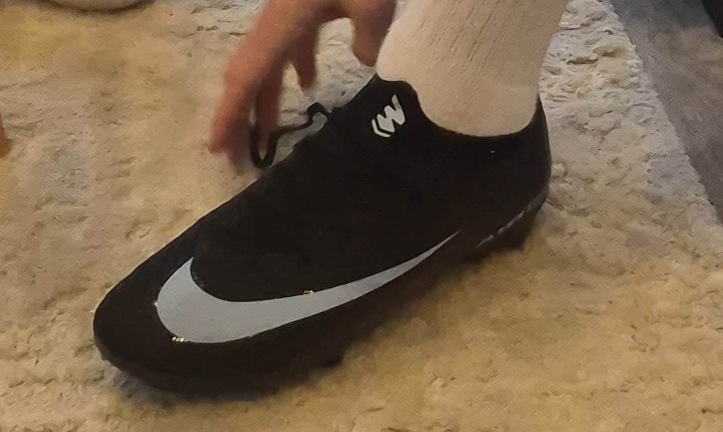 Customer photo review of Air Zoom Mercurial Vapor 16 Elite FG Shadow - Noir/Bleu